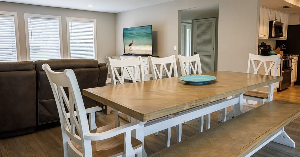 Enjoy an open concept living space