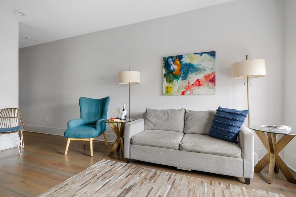 Living Room with Smart TV (Sofa Bed)