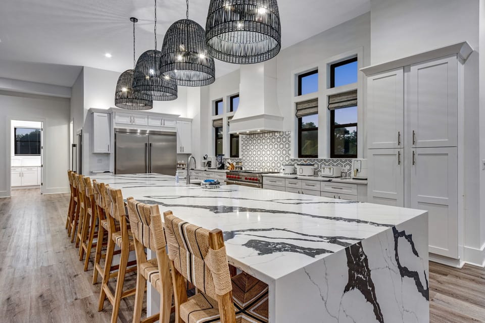 Second Floor Chef's Kitchen - Bar Seating - Two Dishwashers - Double Ovens