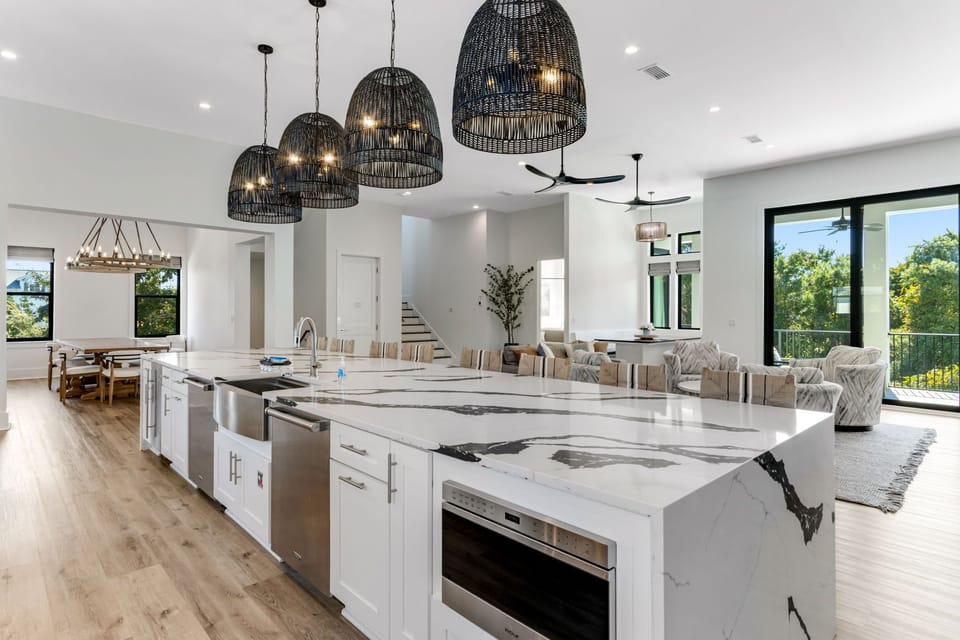 Second Floor Chef's Kitchen - Bar Seating - Two Dishwashers - Double Ovens