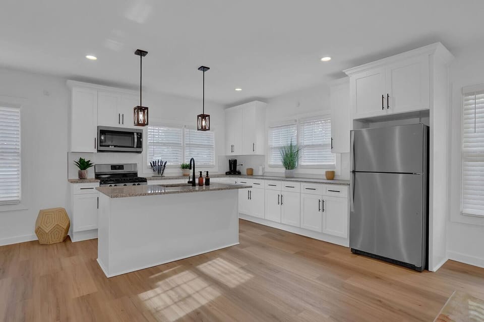 Cook like a pro in our fully-equipped kitchen- —ideal for the chef of the group to create delicious meals!