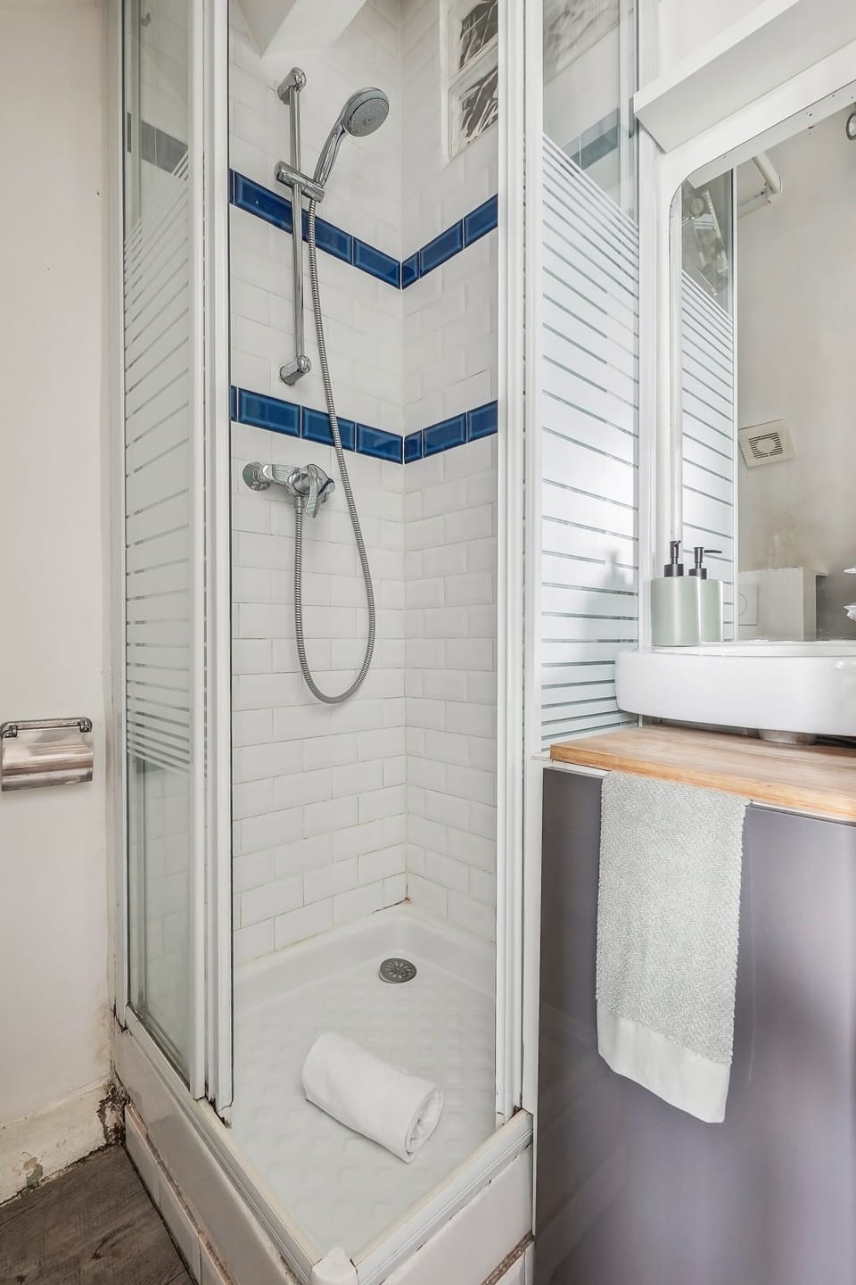 The bathroom