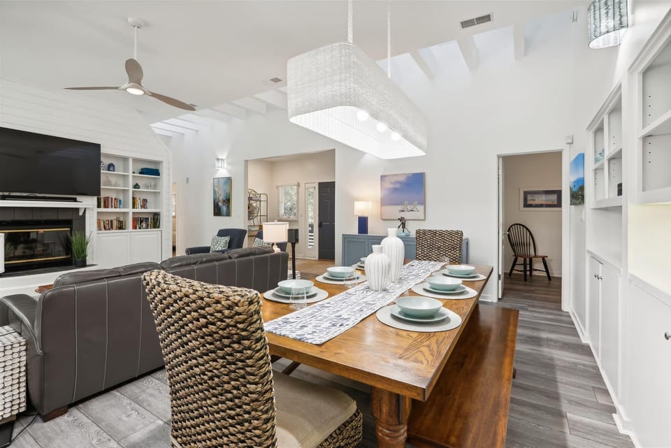 Dining Table with Seating for Eight at 1 Deer Run