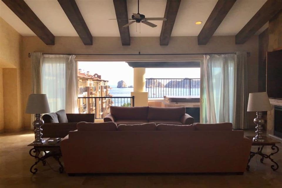 Living room with Ocean View