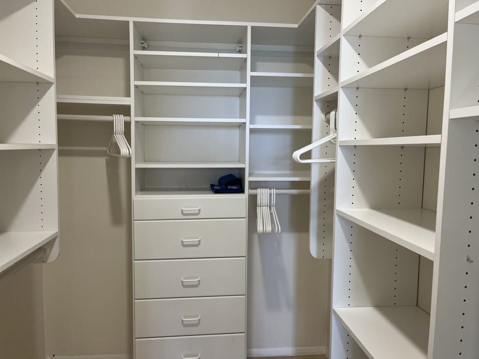 Master closet