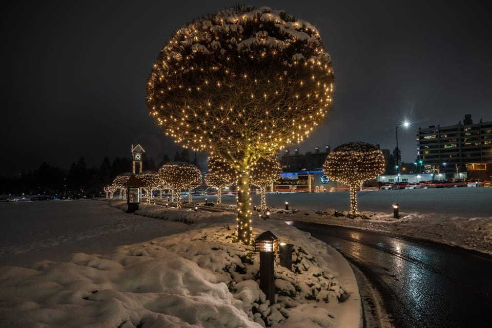 Celebrate the magic of winter as lights illuminate downtown Coeur d'Alene (3.6 miles away)