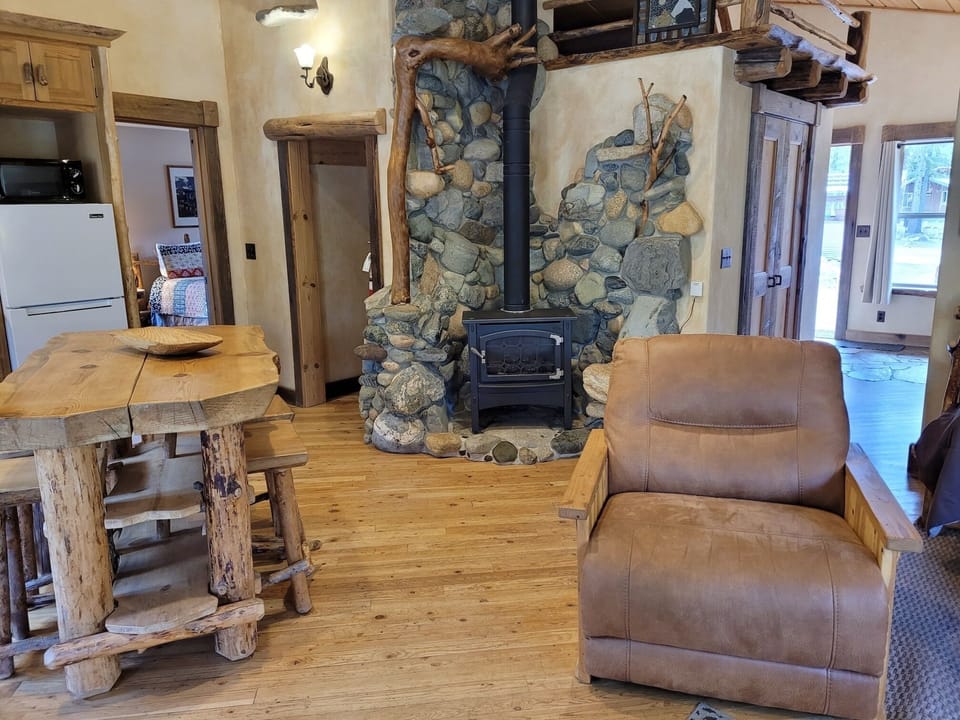 Propane fireplace