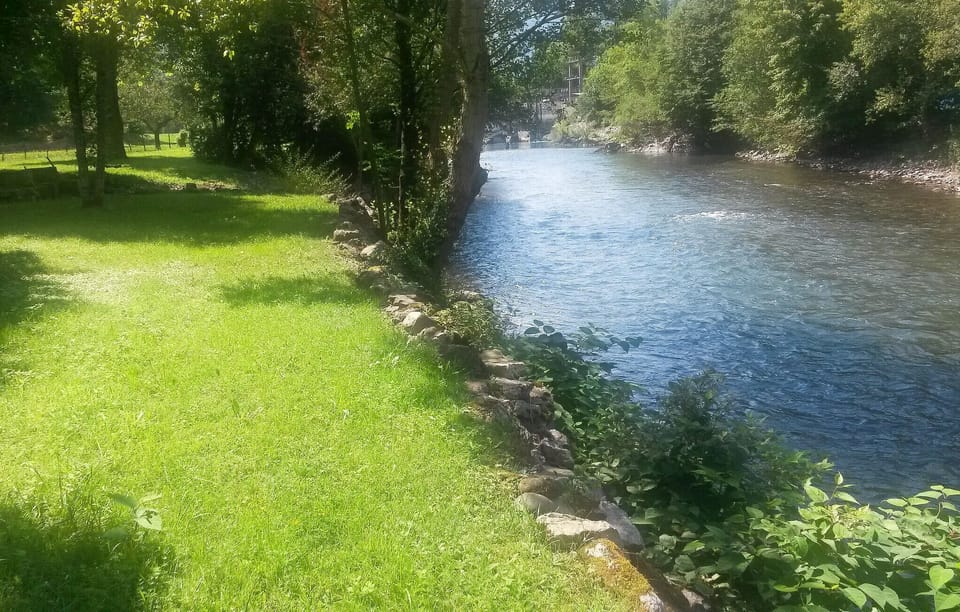 outside