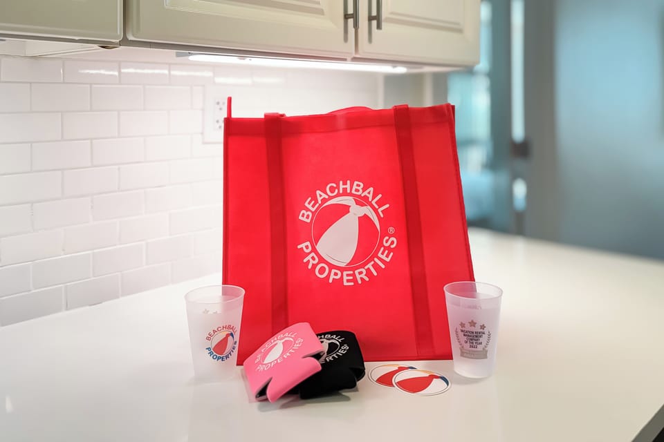Beachball swag bag!