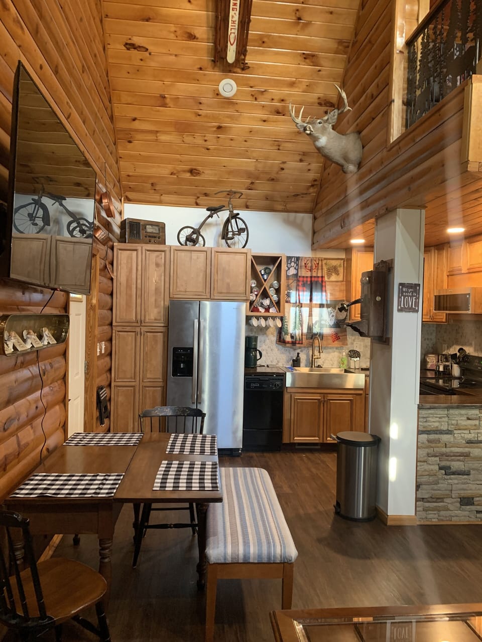 Kitchen and dining
