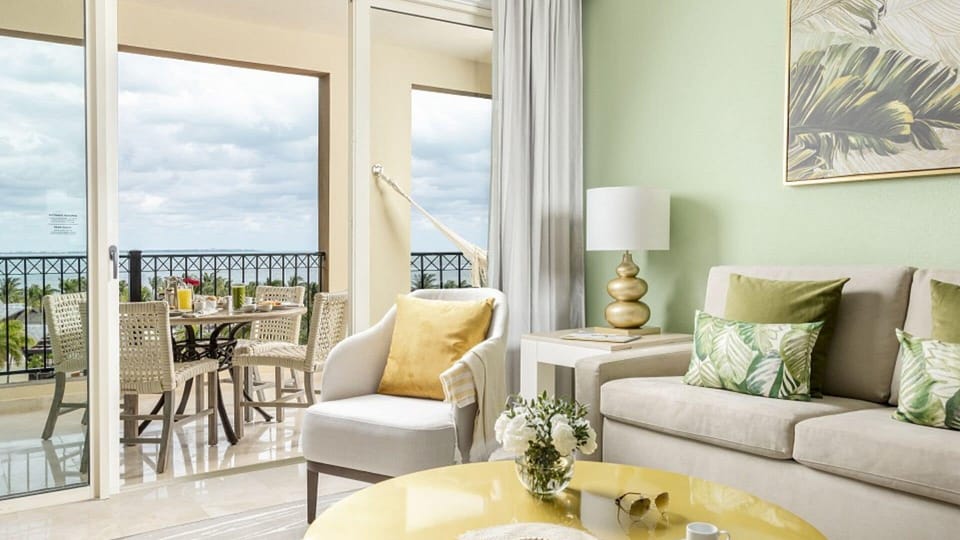 Living Area with direct access to Private Terrace