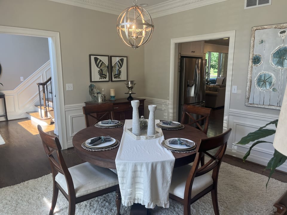 Dining room.  Seats 6.