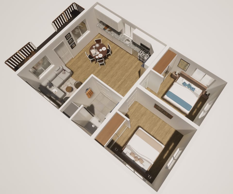 House #2 floor plan