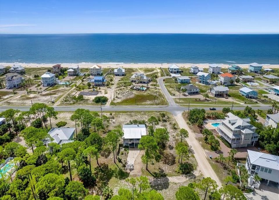 The house on the quiet East side of the island