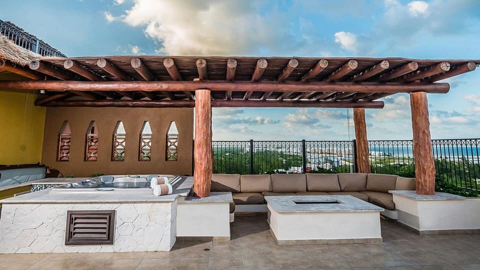 Private Terrace with Jacuzzi