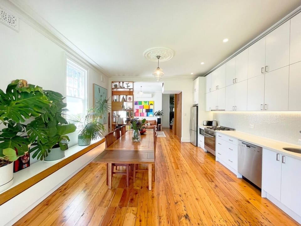 Light and spacious throughout