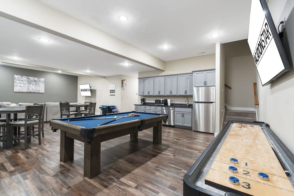 Downstairs Living Space and Games!