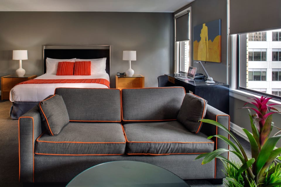 Unit with 1 King size bed