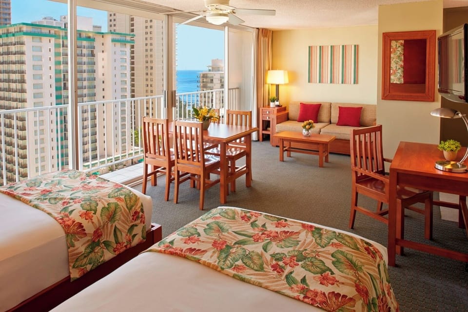 Wake up to island light in your spacious suite.