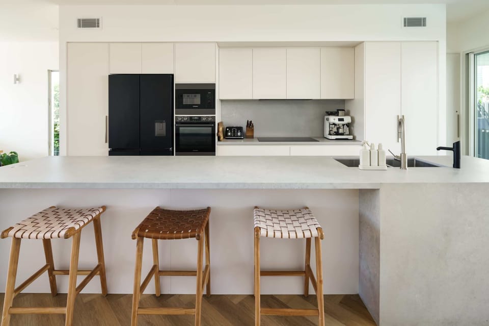The kitchen is fully equipped with everything you need