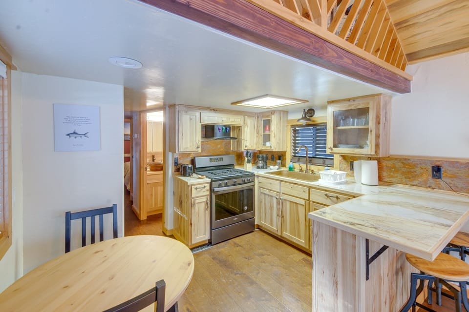 Kitchenette | 1st Floor | Drip Coffee Maker | Cooking Basics | Toaster
