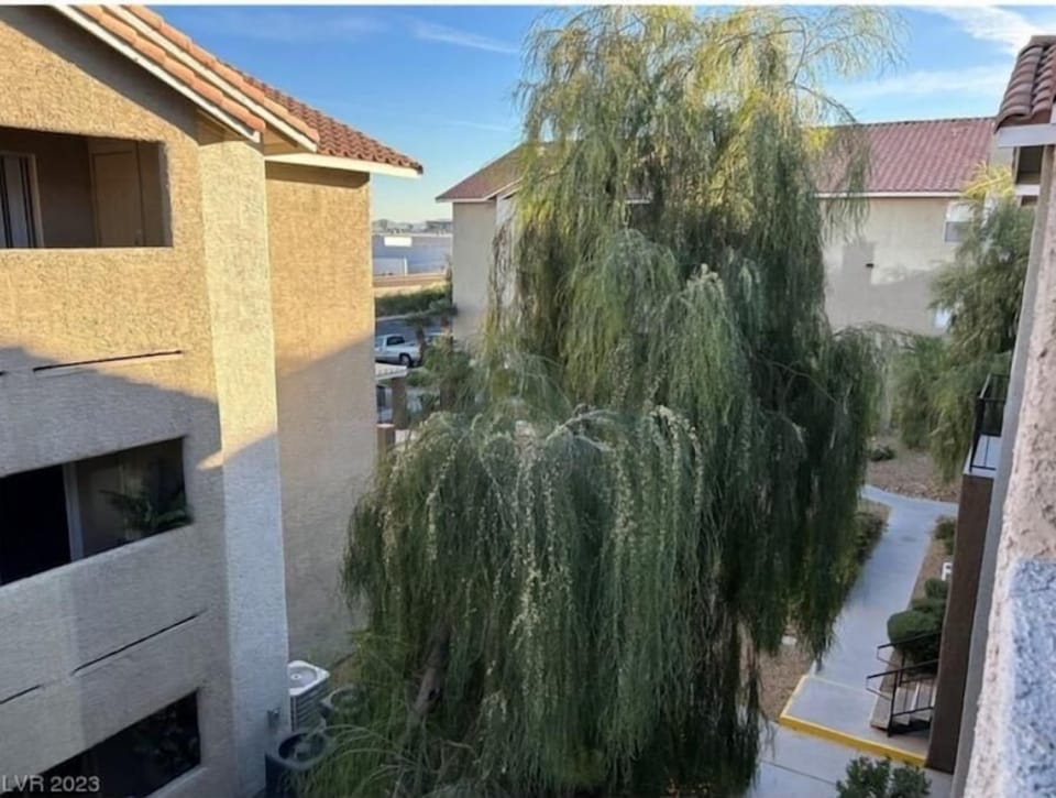 West view from balcony