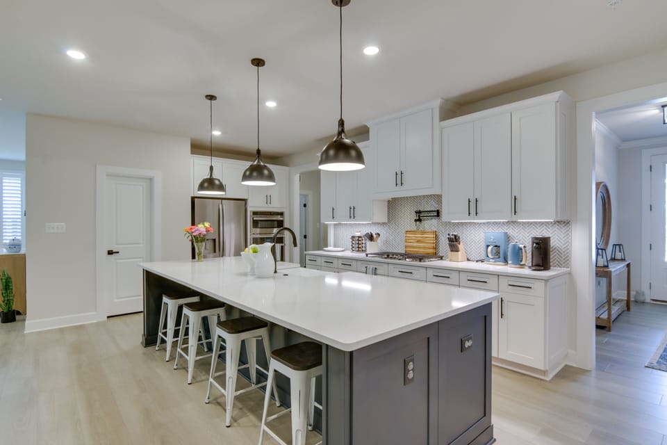 Kitchen | Equipped w/ Cooking Essentials | Breakfast Bar w/ Additional Seating