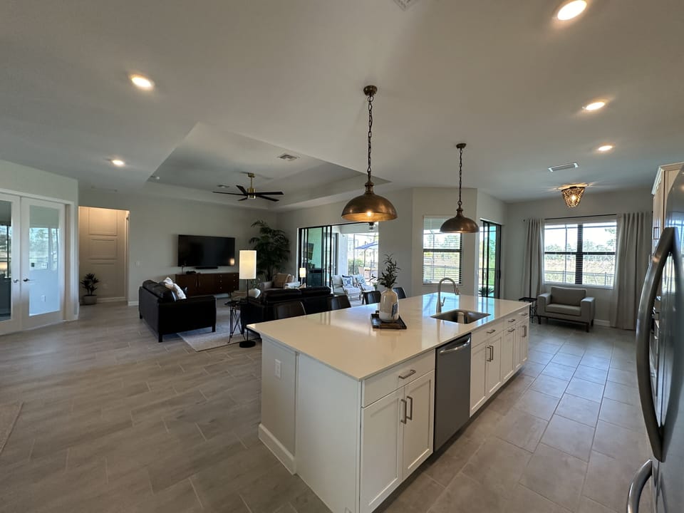 Open floorplan