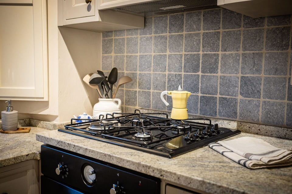 Cabinetry, Countertop, Gas Stove, Cooktop, Kitchen Stove, Kitchen Appliance, Kitchen, Stove, Interior Design, Wood