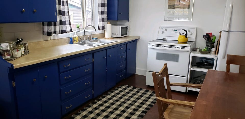 Eat in kitchen is bright and welcoming