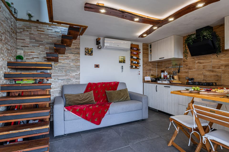 Kitchen and dining area