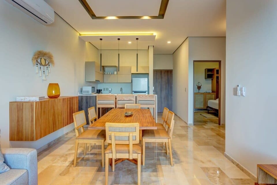 Beautiful flooring throughout the unit
