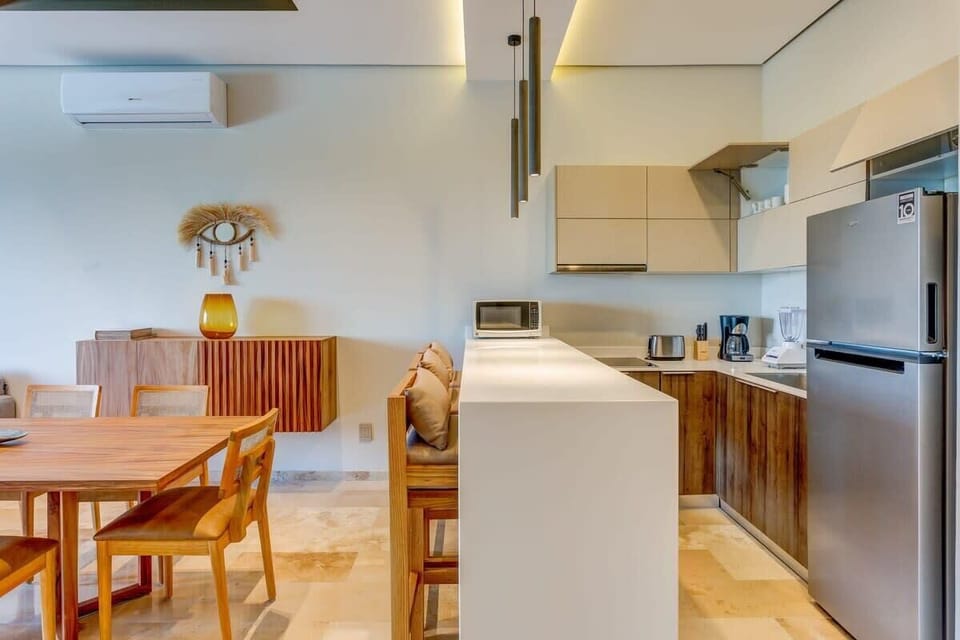 A wel-equipped kitchen