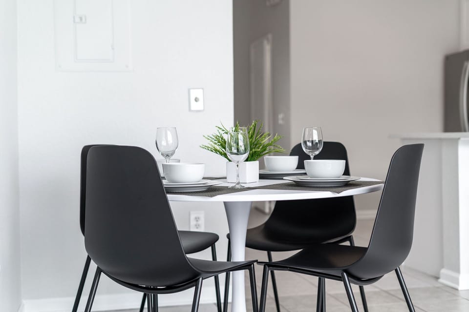 Kitchen table with seating for 4