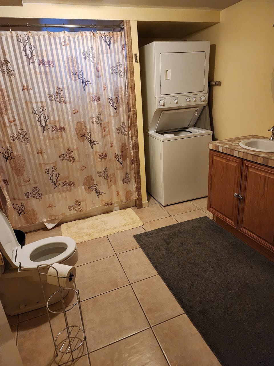 Restroom and Laundry