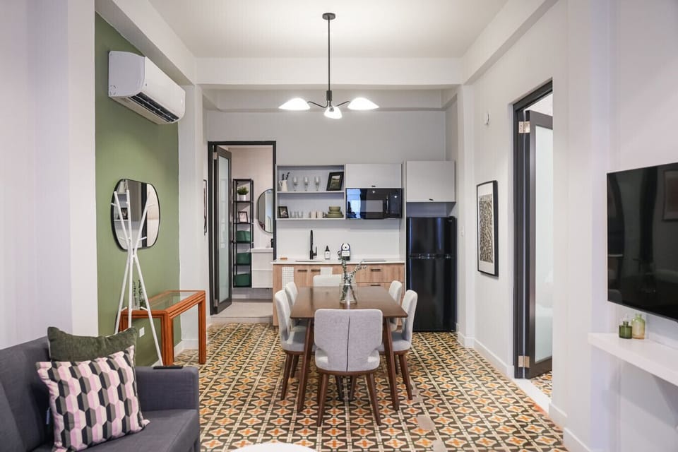 Living room and dinning area