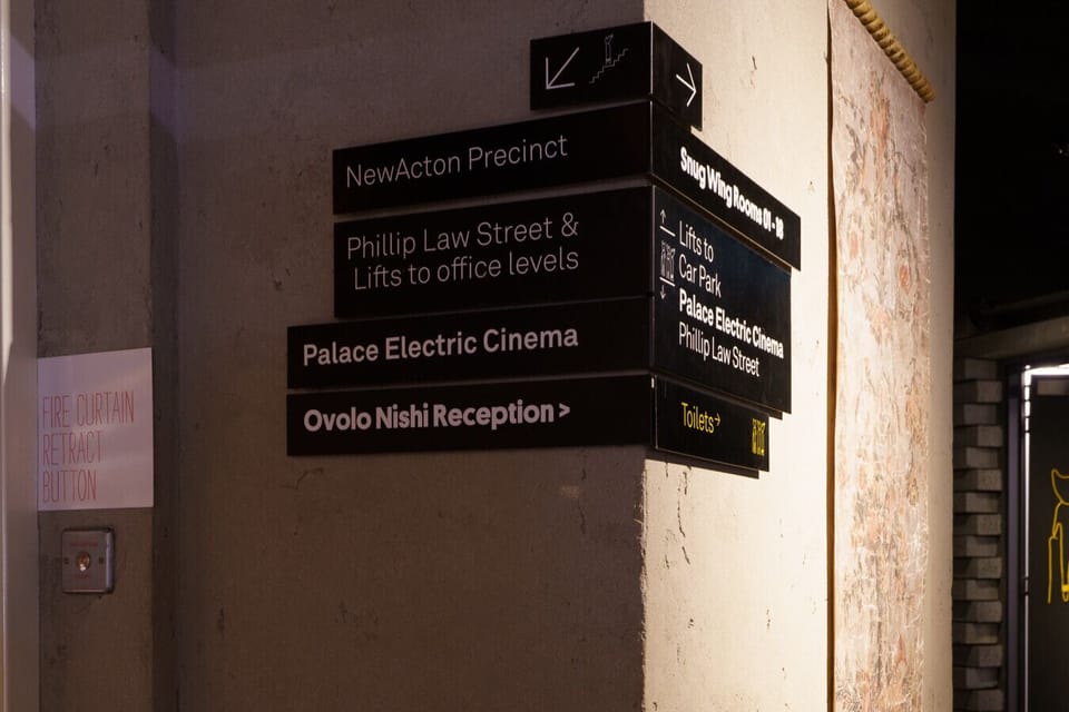 Immerse yourself in the local culture by visiting the Palace Electric Cinema, located just steps from your front door.