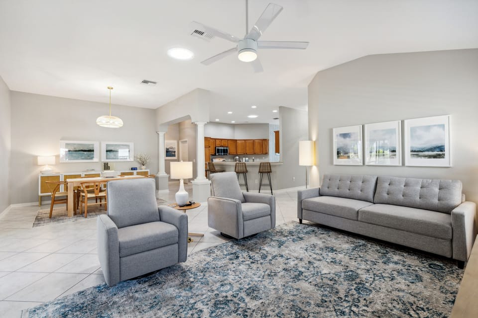 Open living area