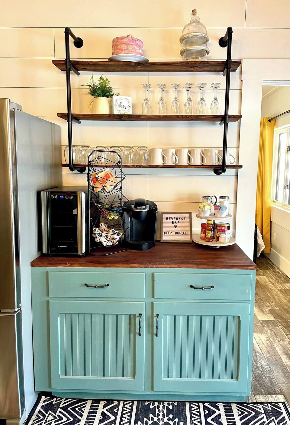 Start your mornings right with two dedicated coffee and beverage bars—fully stocked for relaxation.