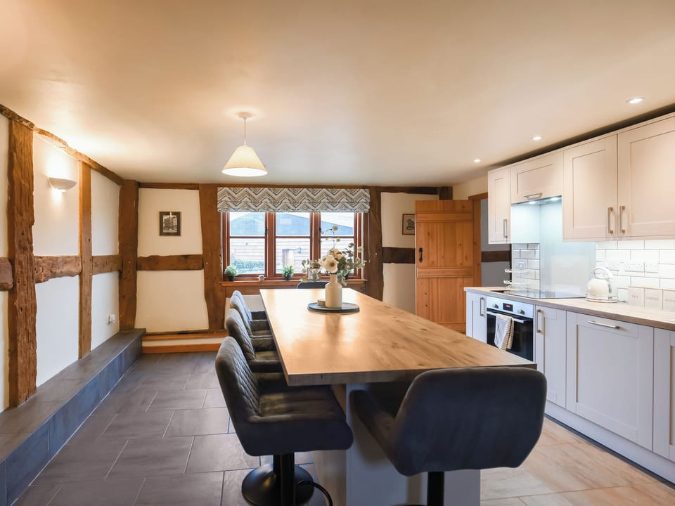 Kitchen/diner | Drifthouse - Botvyle Farm, Church Stretton