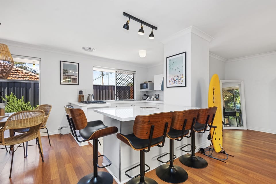 Open-plan kitchen, lounge, and dining for effortless living
