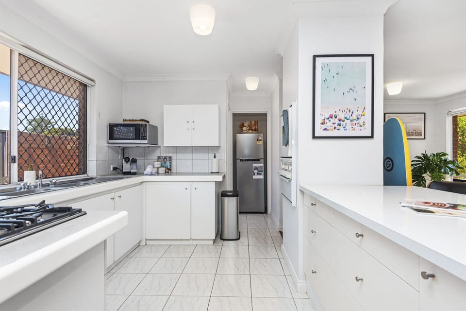 Fully stocked kitchen