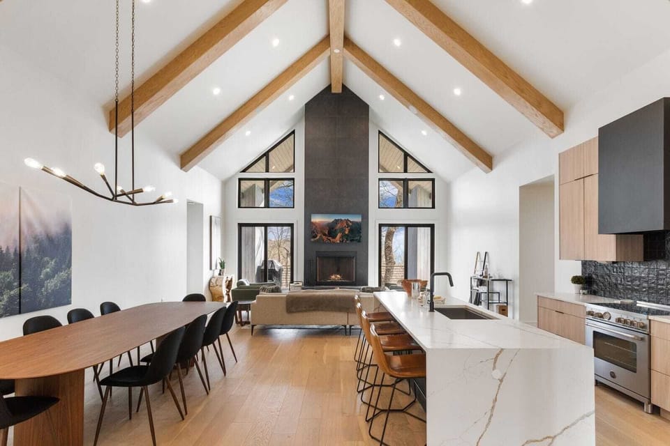Cathedral Ceilings Throughout the Great Room