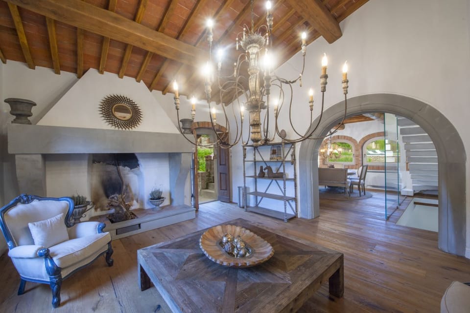 MyExclusiveItaly - Villa Chianti with panoramic pool on the vineyard Villa in Tuscany