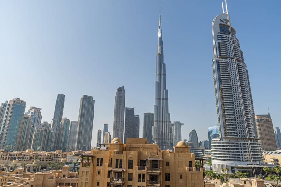 Skyline View: Experience breathtaking vistas of iconic towers right from your balcony!
