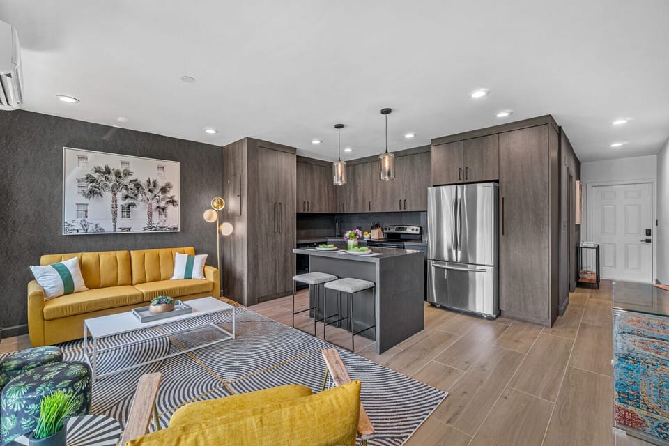 Upscale furnishings throught the apartment