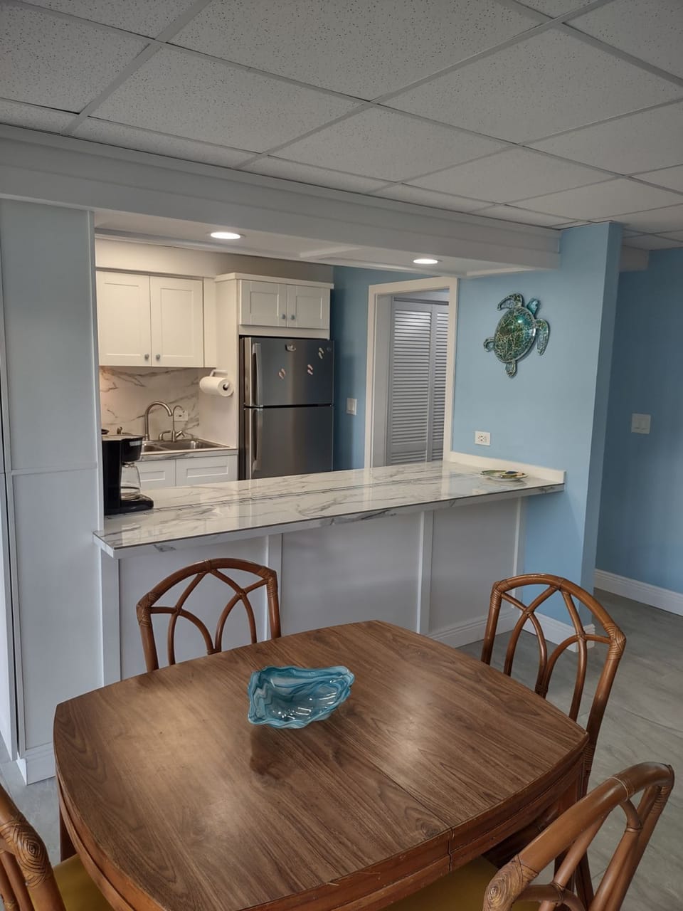 Dining table.
