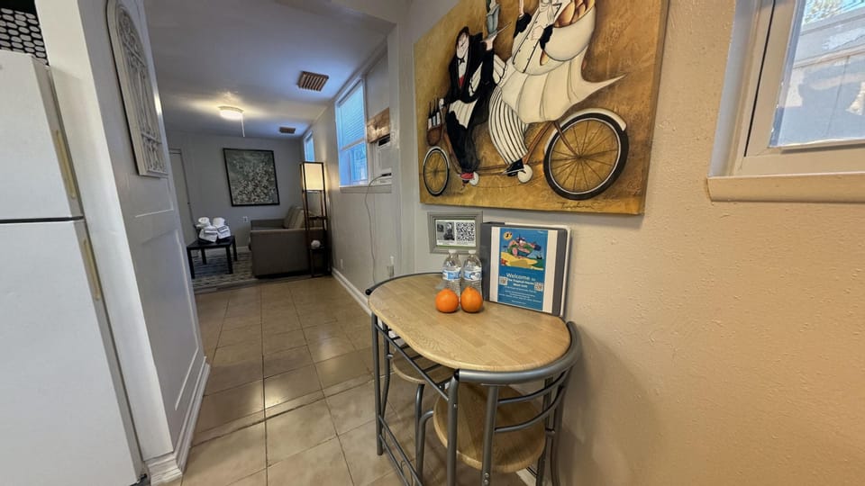 Dining area with 2 seating