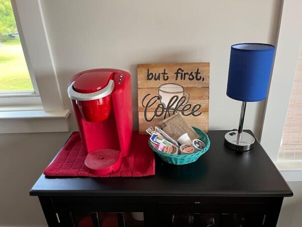 coffee bar with Keurig