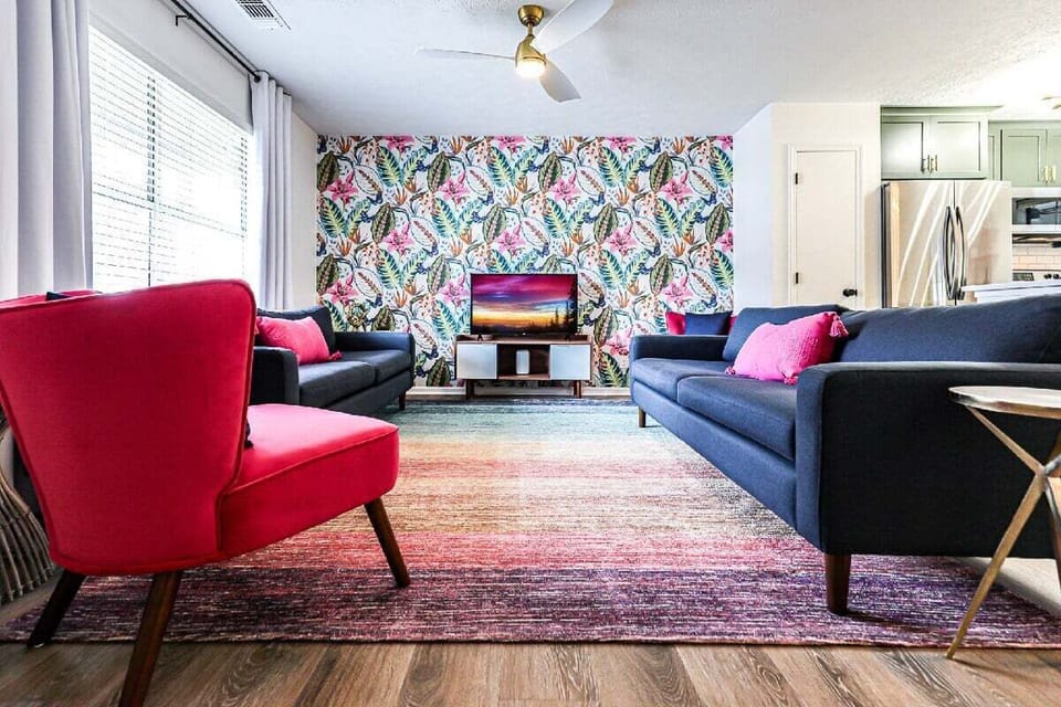 Lounge, relax, and enjoy your favorite shows in style.